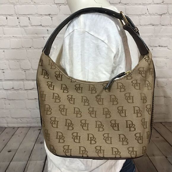 Vintage DOONEY & BOURKE monogram canvas mini bag - Picture 5 of 16